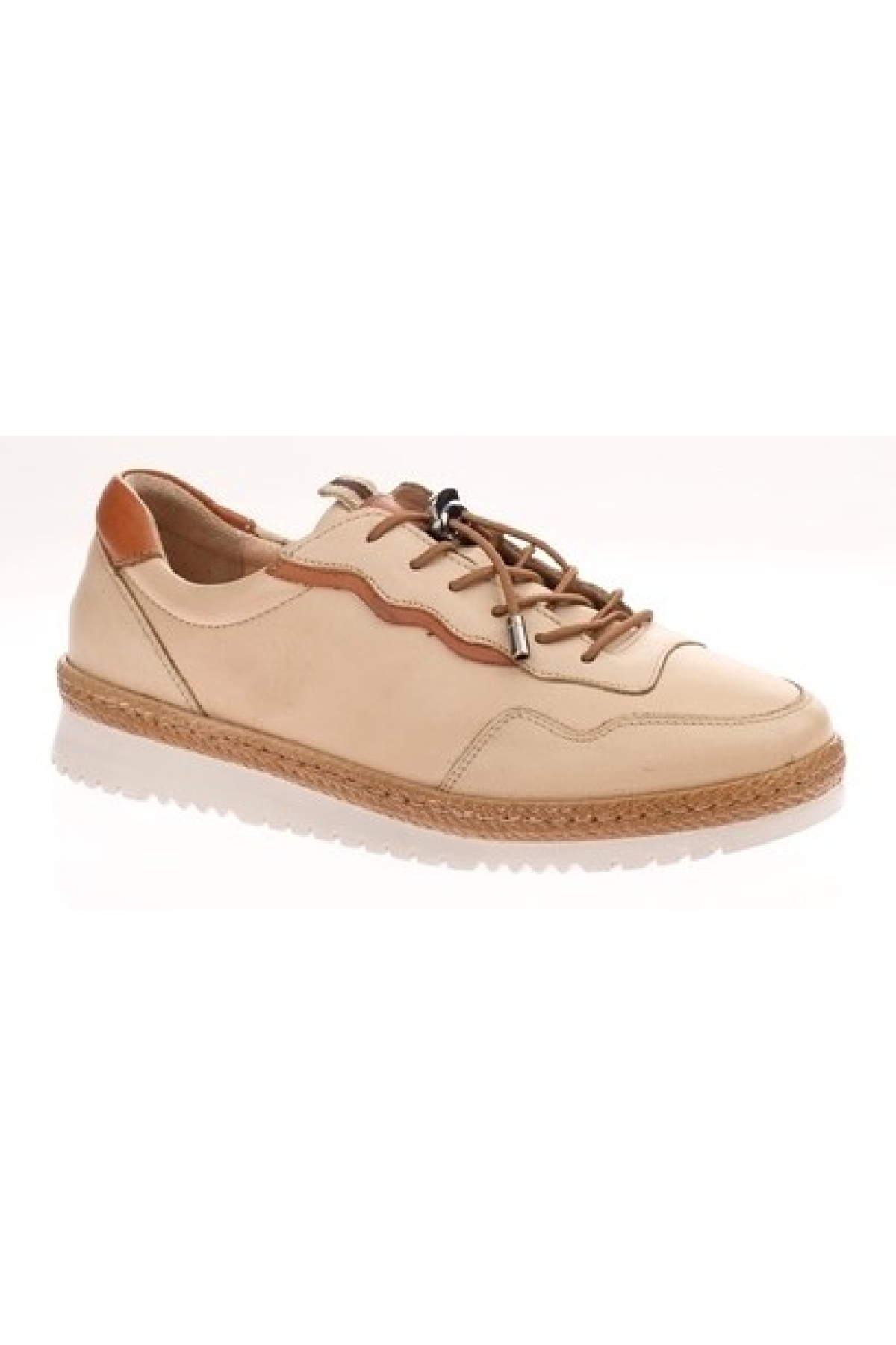 Kadın Hakiki/Gerçek Deri Rahat Günlük Comfort BağcıklıAyakkabı Z130 - Görsel 2