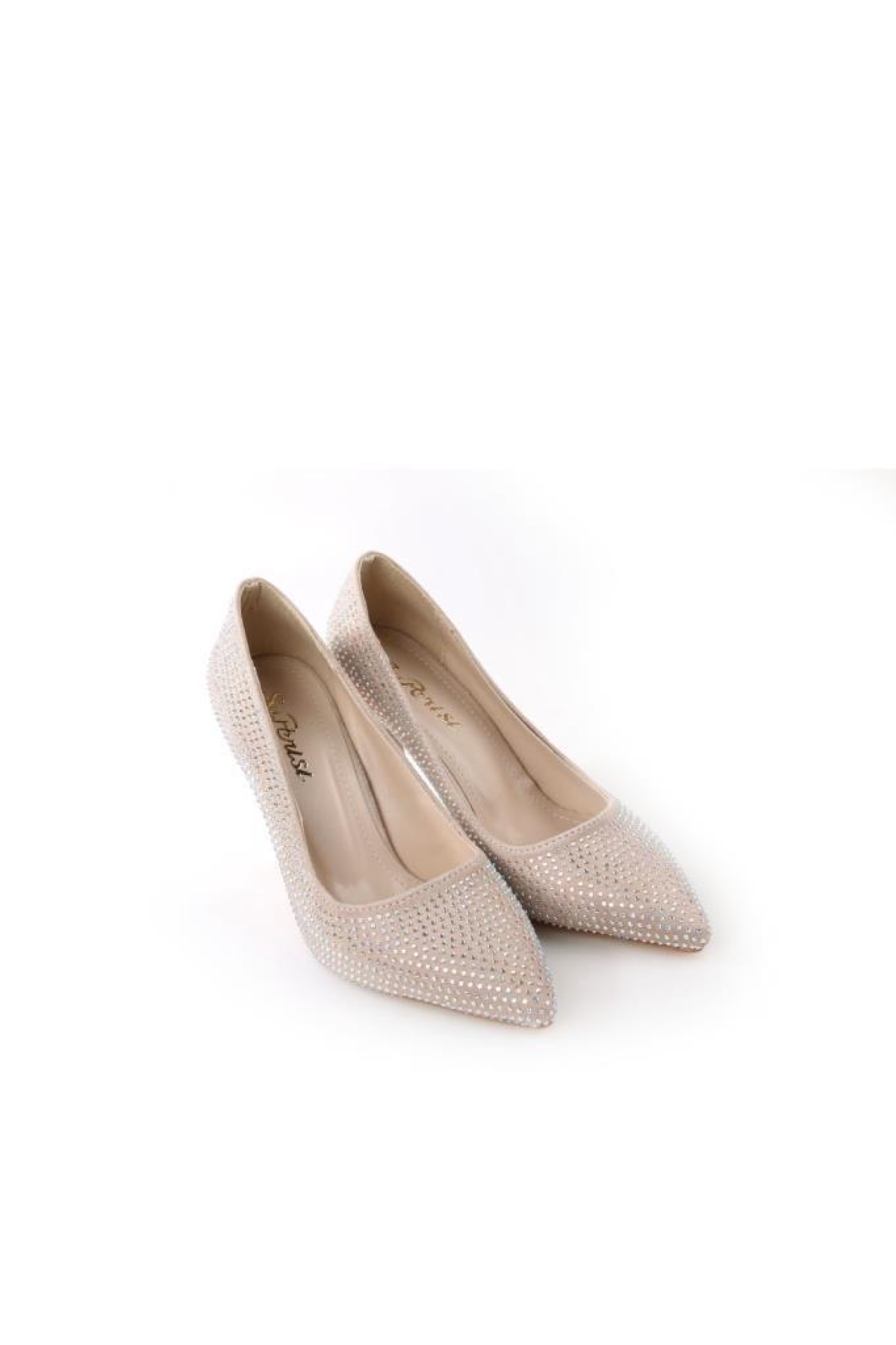 Sprs 02723 8 Cm Topuklu Kadın Stiletto Ayakkabı - Görsel 3