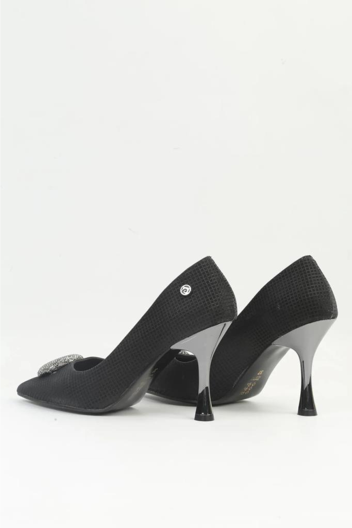 54031 Kadın Abiye Taşlı Stiletto Ayakkabı - Görsel 4