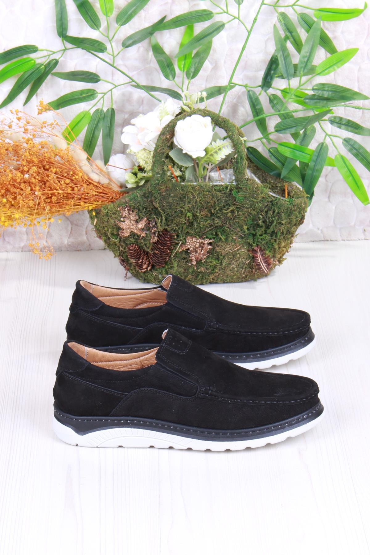 4041 Carlo Nubuk Hafif Rahat Hakiki Deri Erkek Ayakkabı - Görsel 3