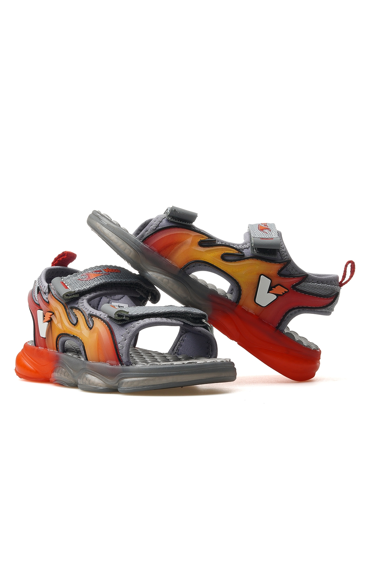 Jack Erkek Çocuk Işıklı Sandalet 25y 332.256 Pe Gri - Görsel 7