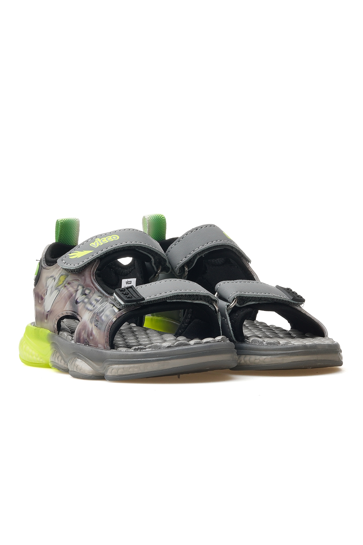 Felipe Erkek Çocuk Işıklı Sandalet 25y 332.255 Be Gri - Görsel 6