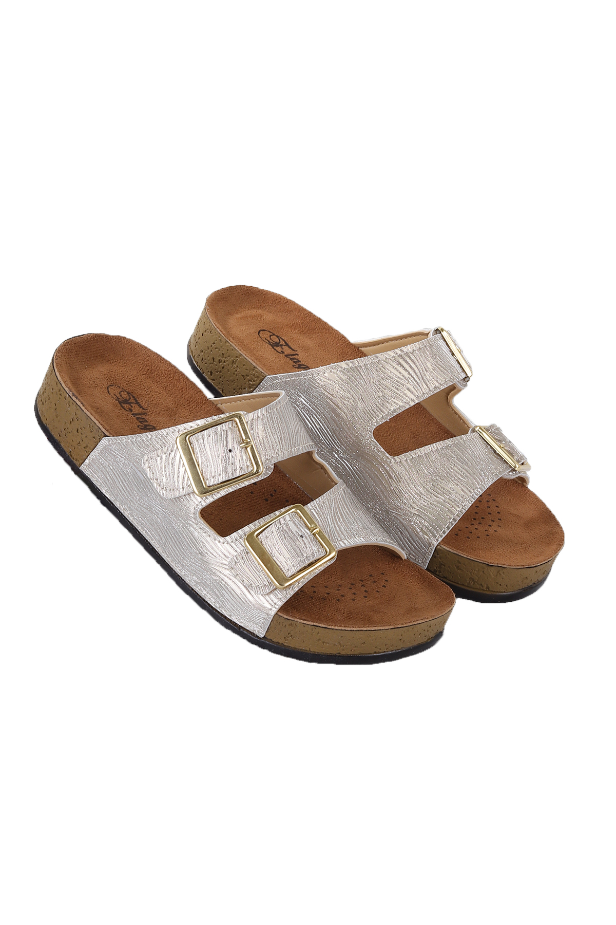 Simli Rahat Taban Hastane Deniz Havuz Plaj Kadın Terlik - Görsel 3