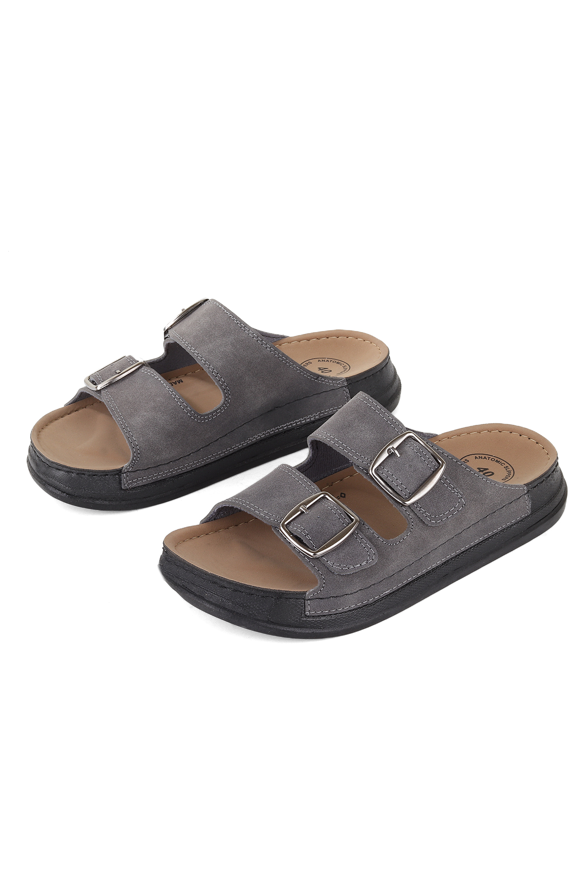 Ragnar Çift Bant Hastane Deniz Havuz Plaj Erkek Terlik - Görsel 3