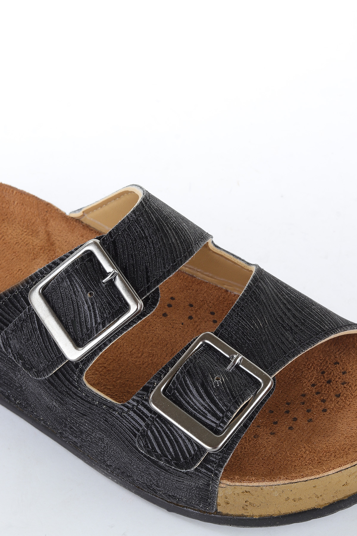 Simli Rahat Taban Hastane Deniz Havuz Plaj Kadın Terlik - Görsel 4