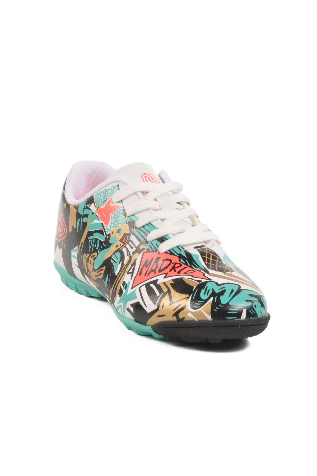 Beyaz Çocuk Halı Saha Ayakkabısı FH-251-145 F - Görsel 4