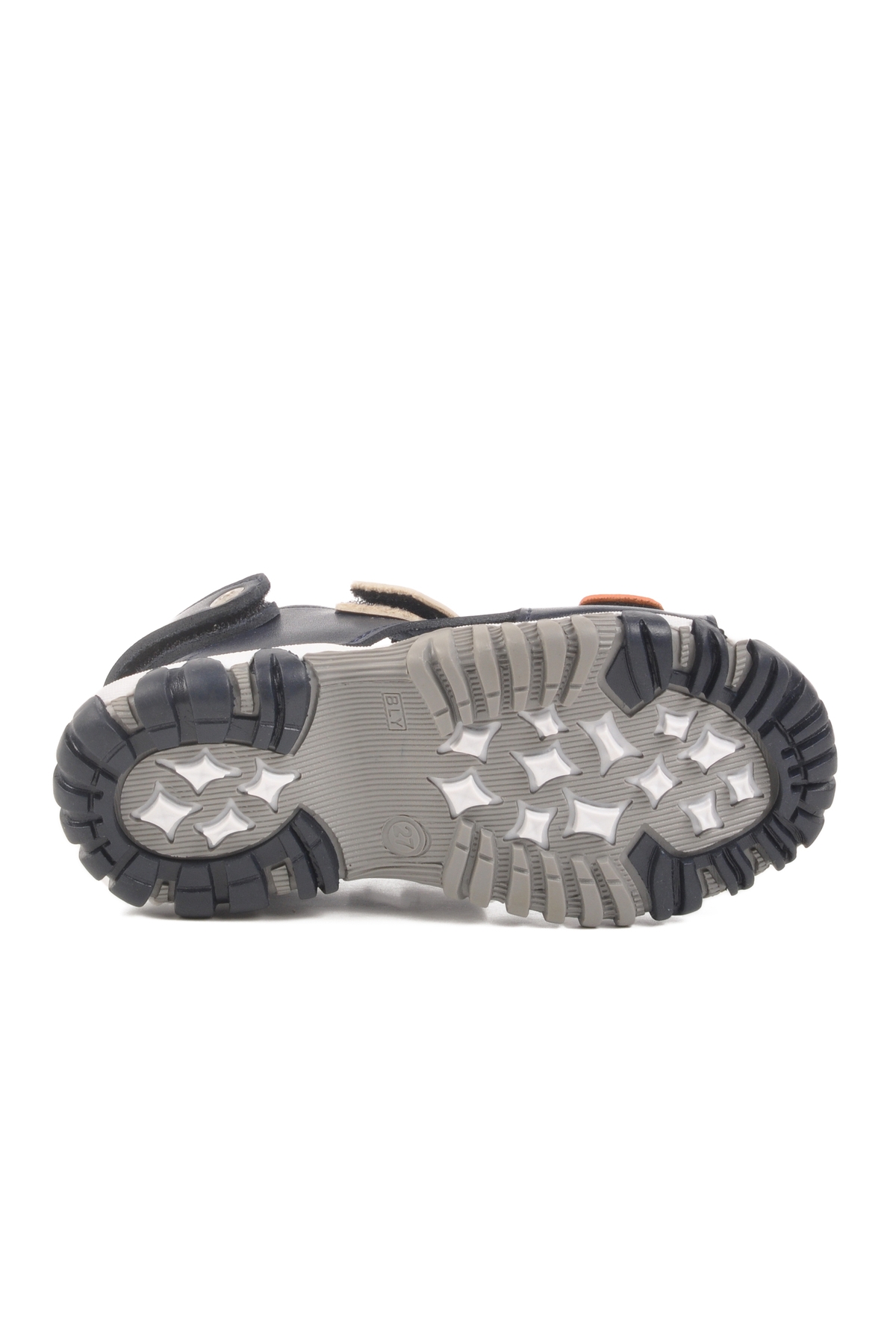 Lacivert Turuncu Cırtlı Erkek Çocuk Spor Sandalet 173110 P - Görsel 6