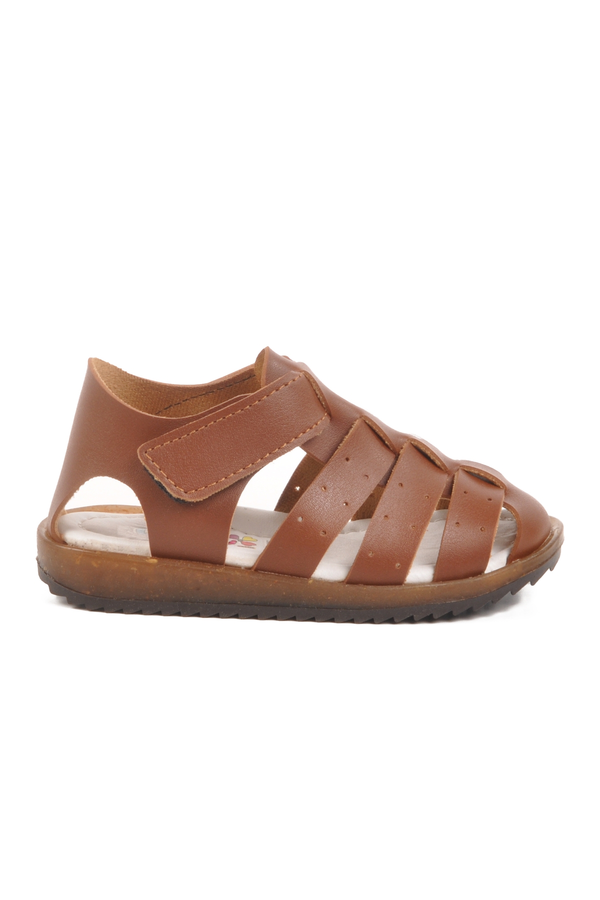 Taba Cırtlı Hafif Unisex Çocuk Sandalet 17370 B - Görsel 2