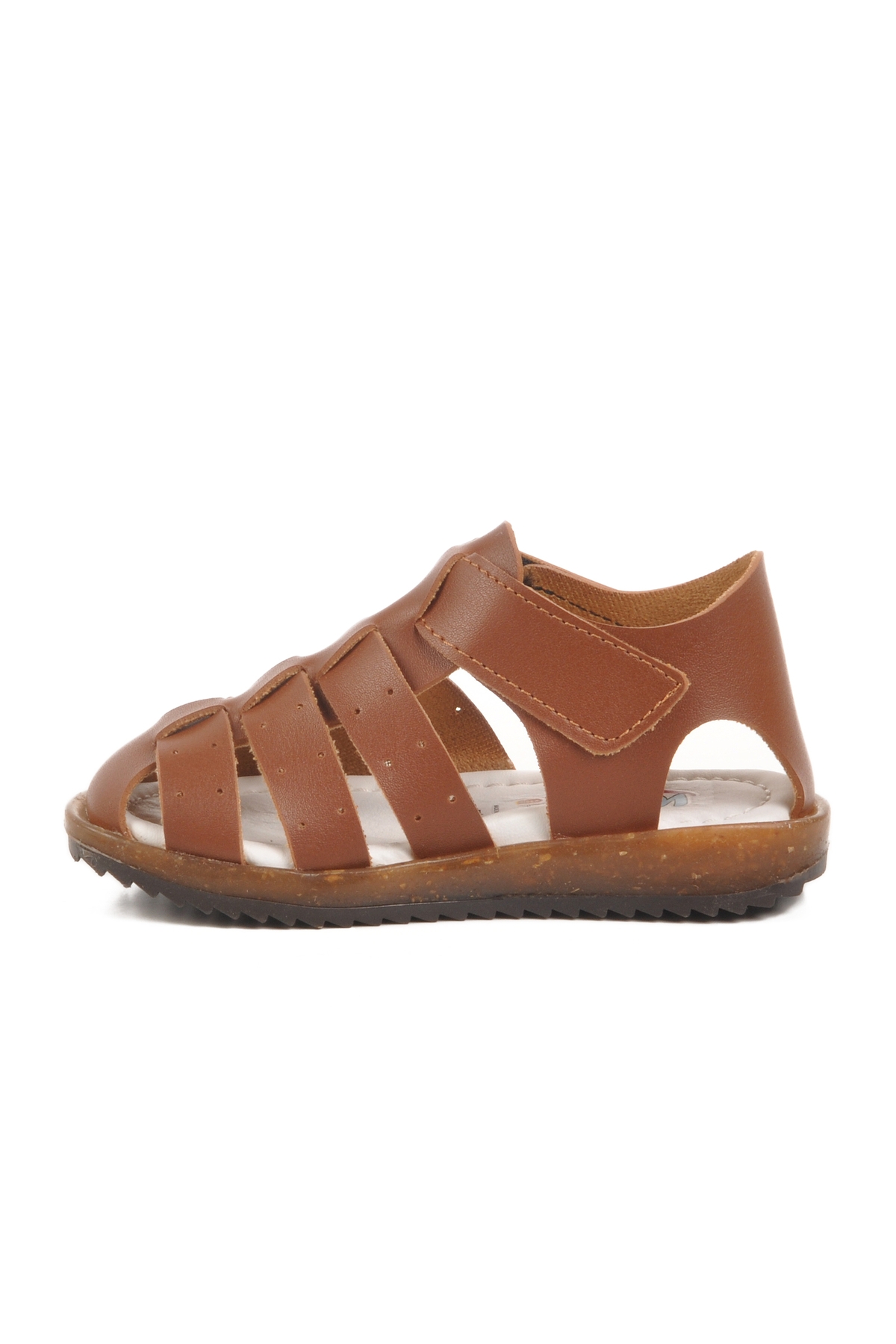 Taba Cırtlı Hafif Unisex Çocuk Sandalet 17370 B - Görsel 3