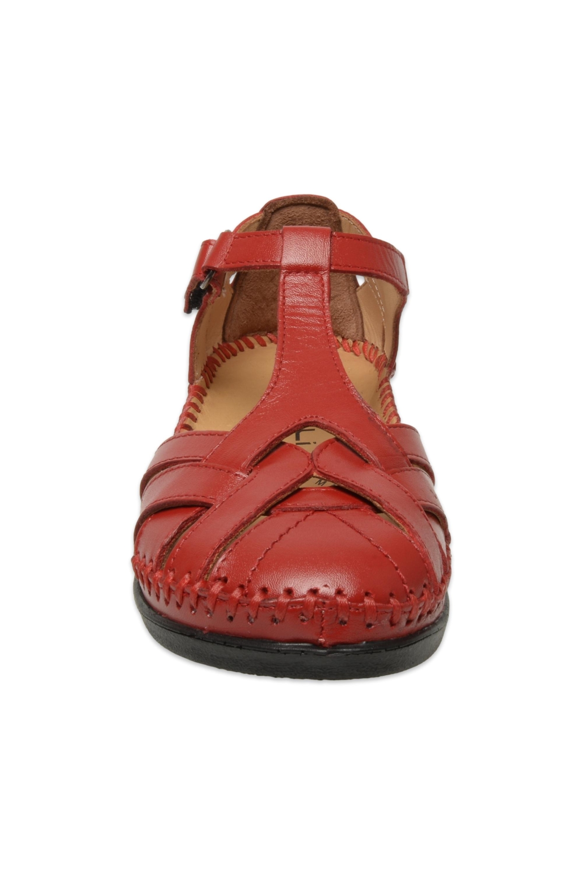 Larni-Z 22526 Günlük Kırmızı Kadın Sandalet - Görsel 4