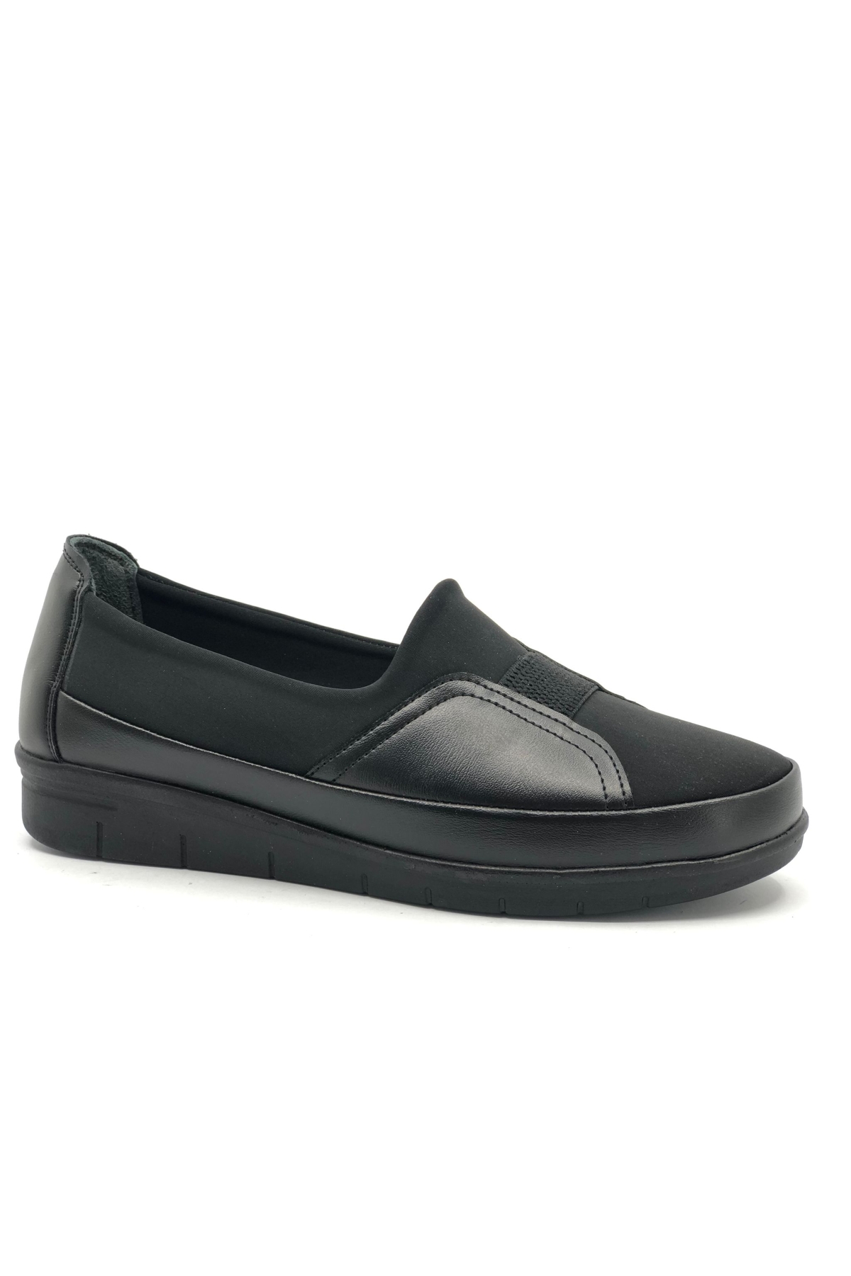 Berfilla Dr.Tavsiyeli İçi %100 Deri Anne Kadın Babet Ayakkabı - Görsel 2