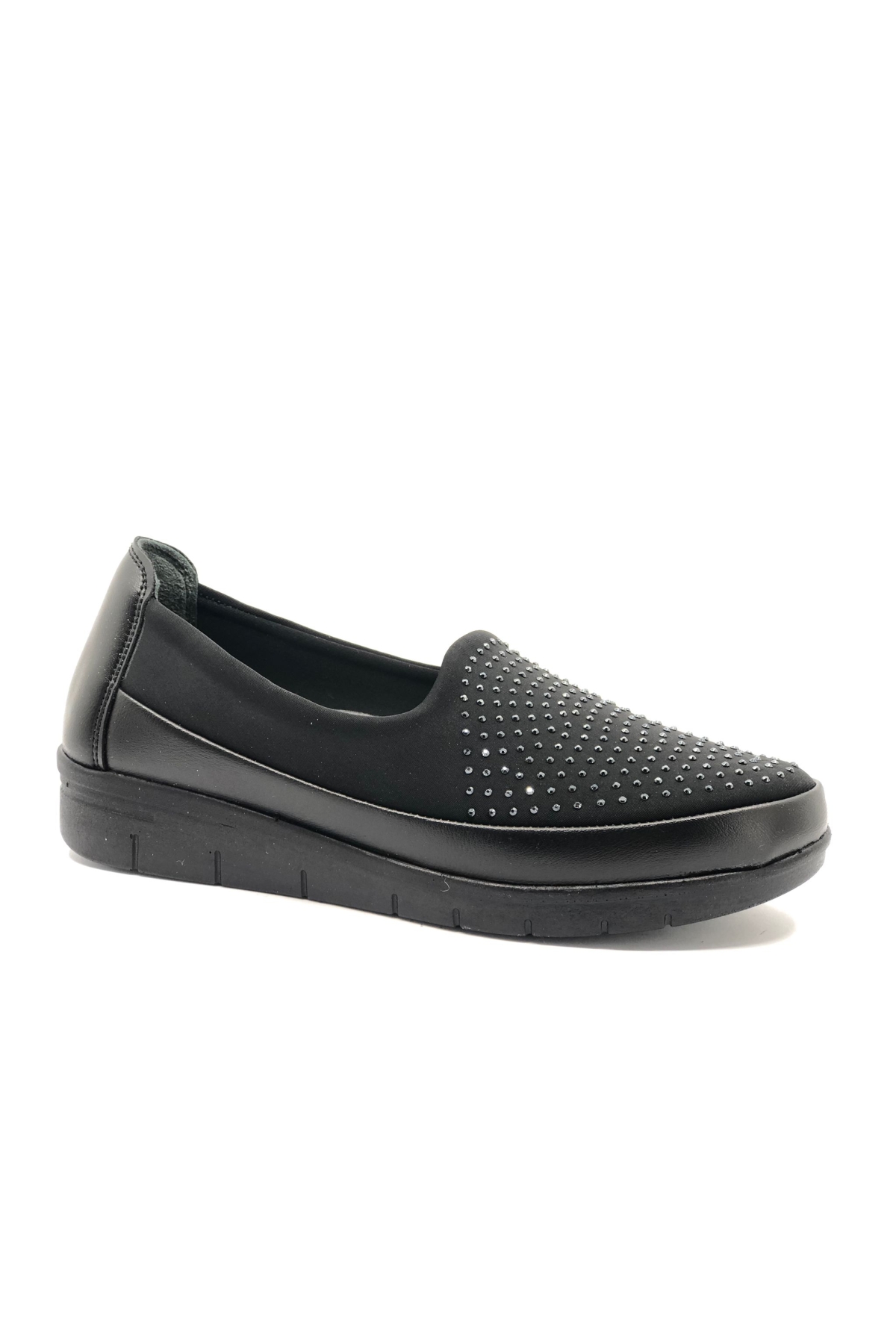 Berfilla Dr.Tavsiyeli İçi %100 Deri Anne Kadın Babet Ayakkabı - Görsel 2