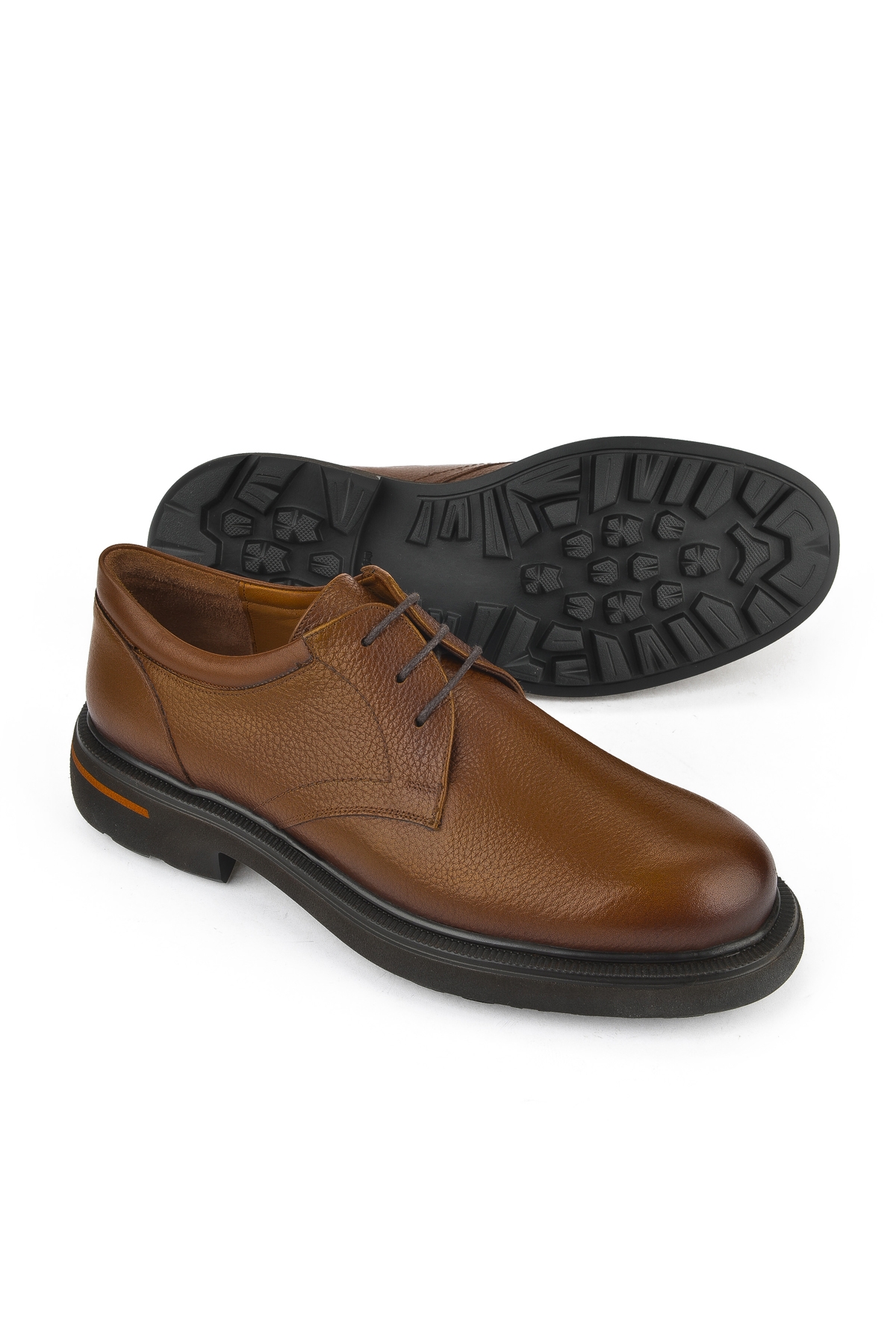 Erkek Hakiki Deri Ayakkabı 153745Z30410 Taba - Görsel 5