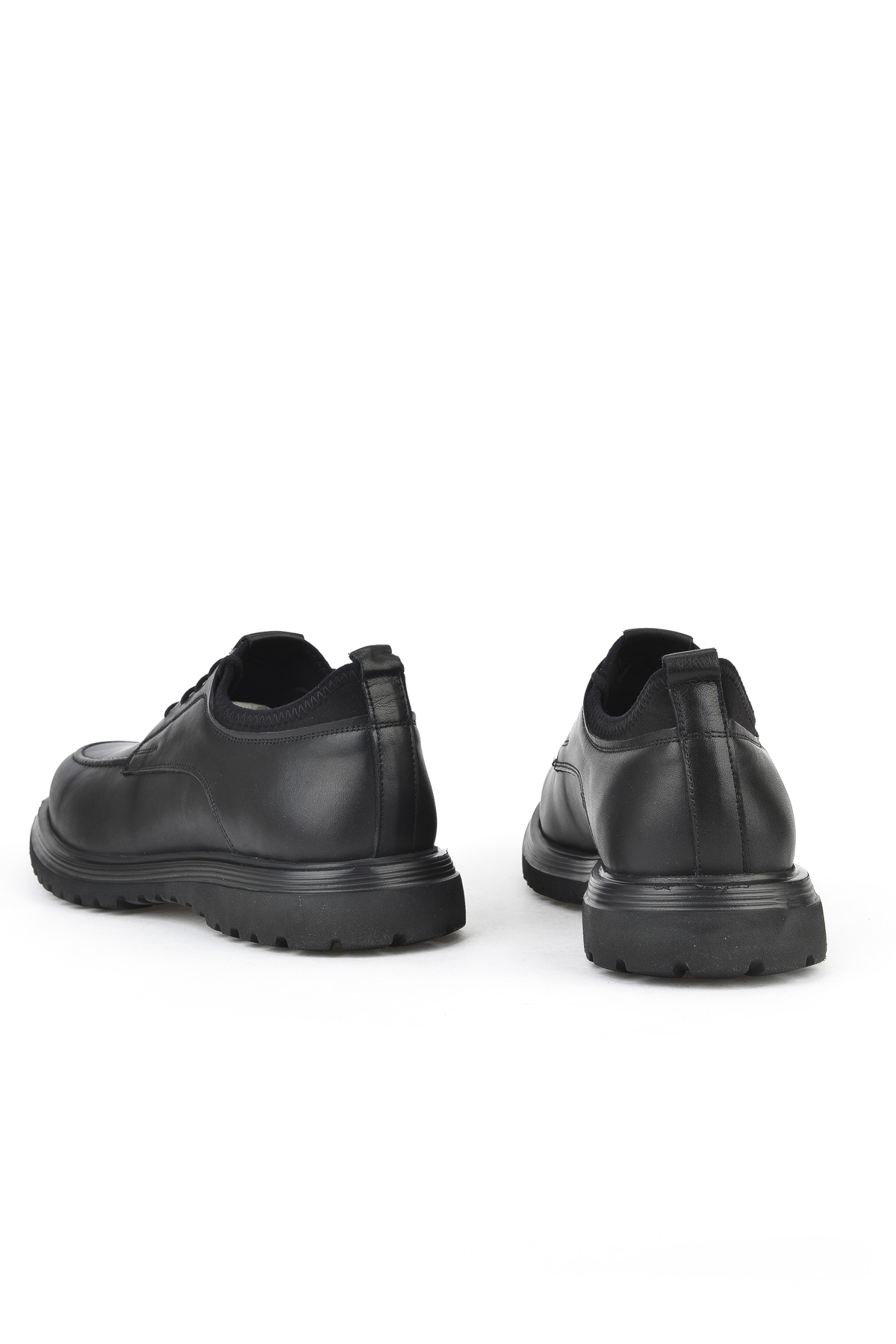 Erkek Hakiki Deri Ayakkabı 153498Z17331 Siyah - Görsel 4