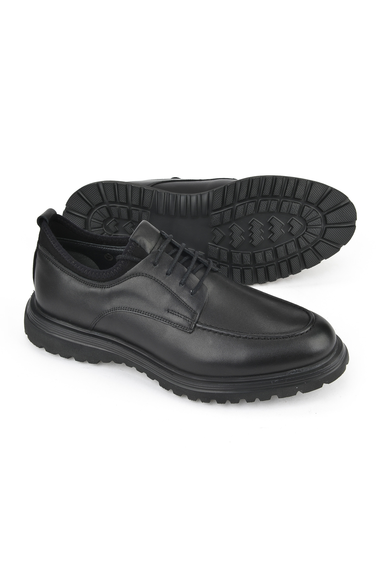 Erkek Hakiki Deri Ayakkabı 153498Z17331 Siyah - Görsel 5