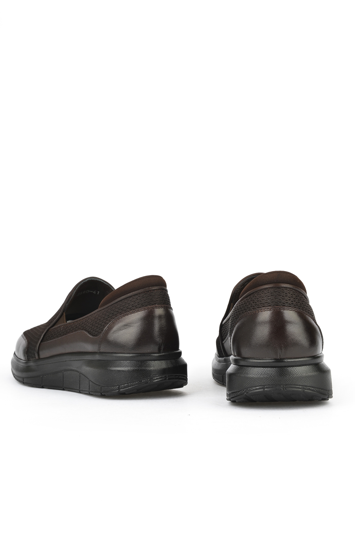 Erkek Hakiki Deri Konfor Ayakkabı 151123Z3680 Kahve - Görsel 4