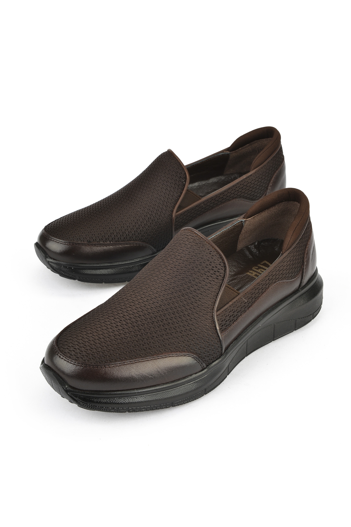 Erkek Hakiki Deri Konfor Ayakkabı 151123Z3680 Kahve - Görsel 6