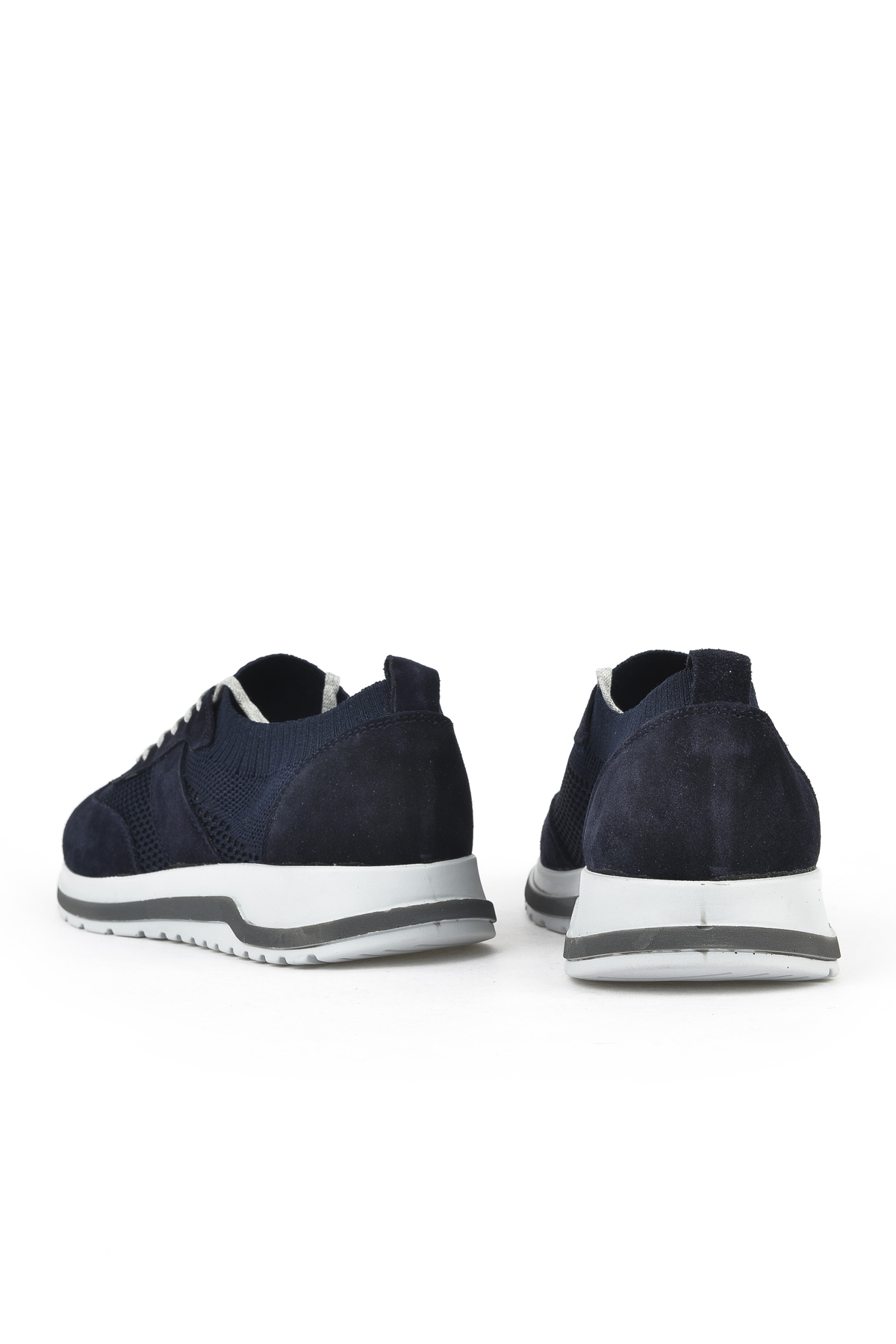 Erkek Hakiki Deri Ayakkabı 15110Z3150 Lacivert - Görsel 4