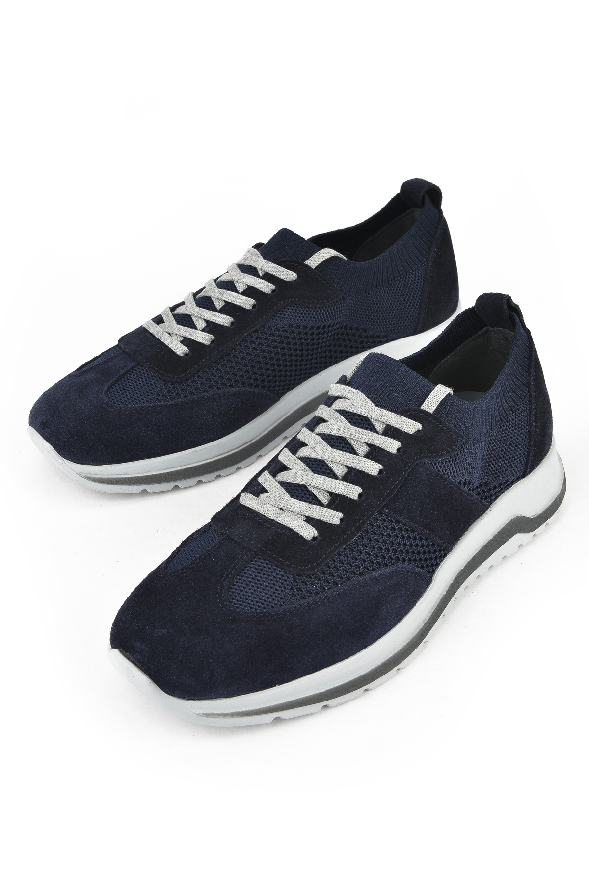 Erkek Hakiki Deri Ayakkabı 15110Z3150 Lacivert - Görsel 6