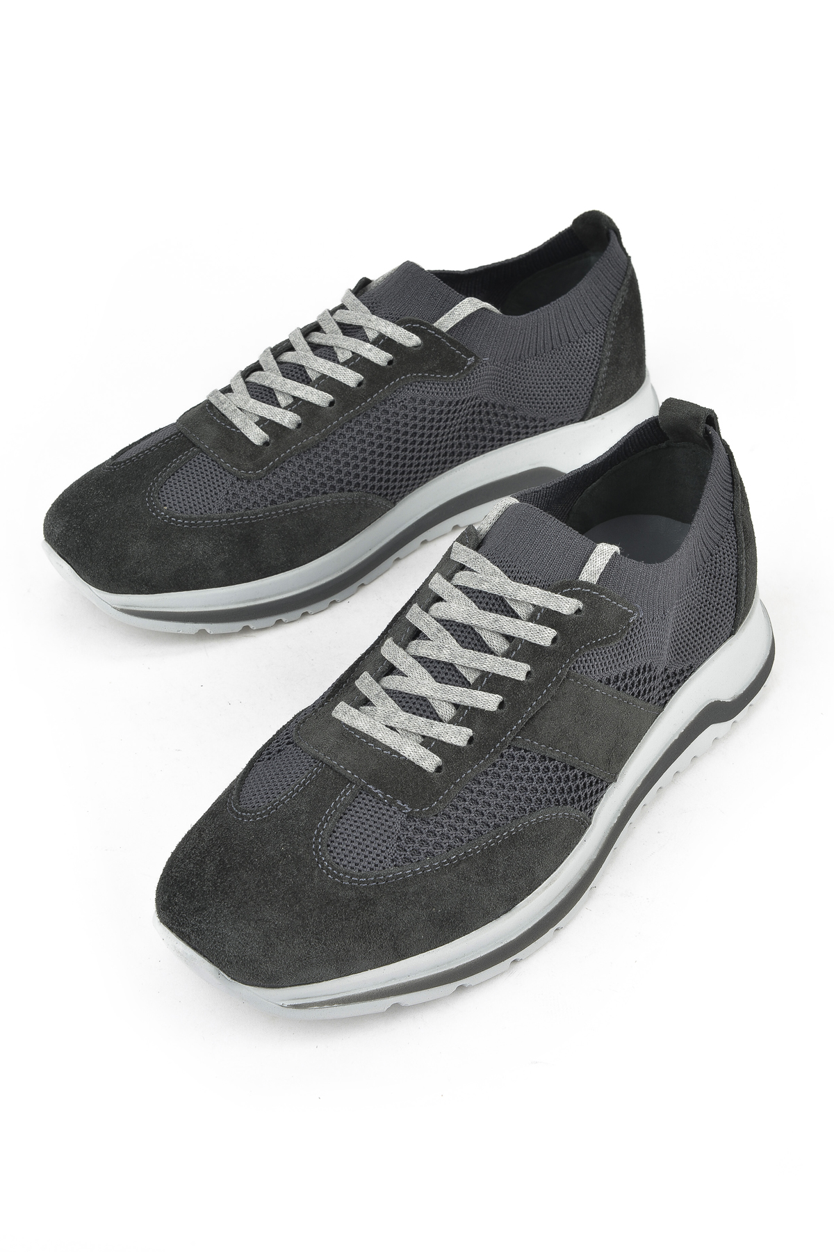 Erkek Hakiki Deri Ayakkabı 15110Z3150 Füme - Görsel 6