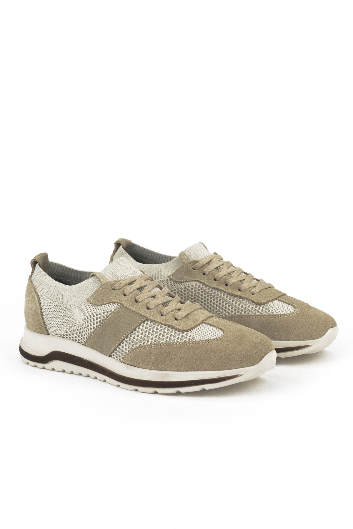 Erkek Hakiki Deri Ayakkabı 15110Z3150 Kum - Görsel 3