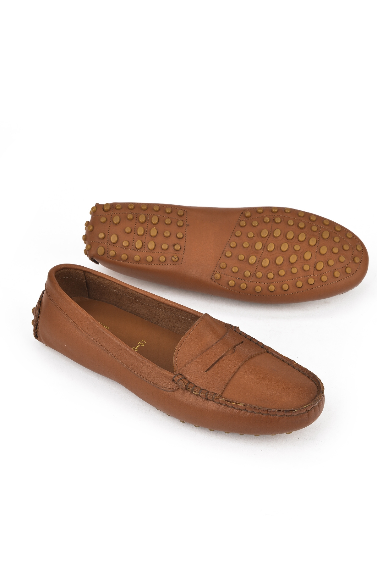 Kadın Hakiki Deri Ayakkabı 1511030Z360 Koyu Taba - Görsel 5