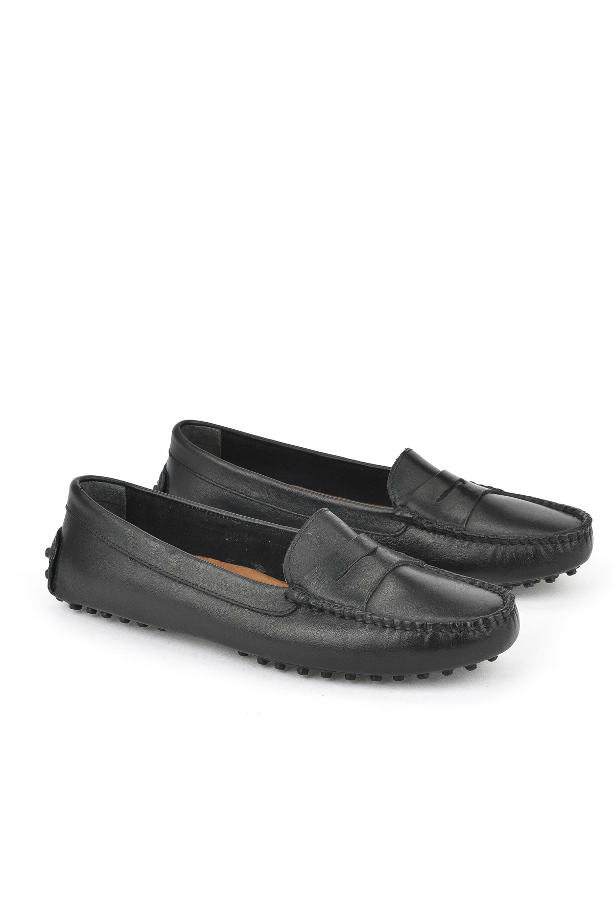 Kadın Hakiki Deri Ayakkabı 1511030Z360 Siyah - Görsel 3