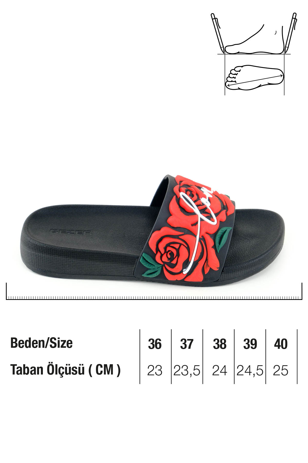 Kadın Yazlık Rahat Taban Ev Bahçe Günlük Terlik - Görsel 3