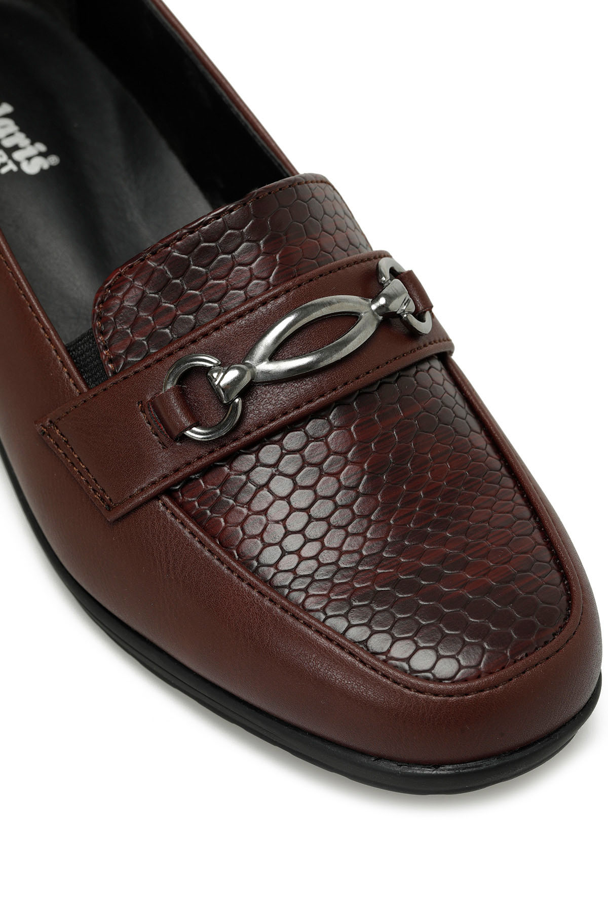 165041.Z5PR Bordo Kadın Loafer - Görsel 8