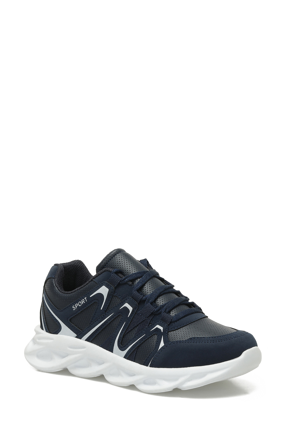 YORGOS G 5PR Lacivert Erkek Çocuk Spor Ayakkabı - Görsel 3