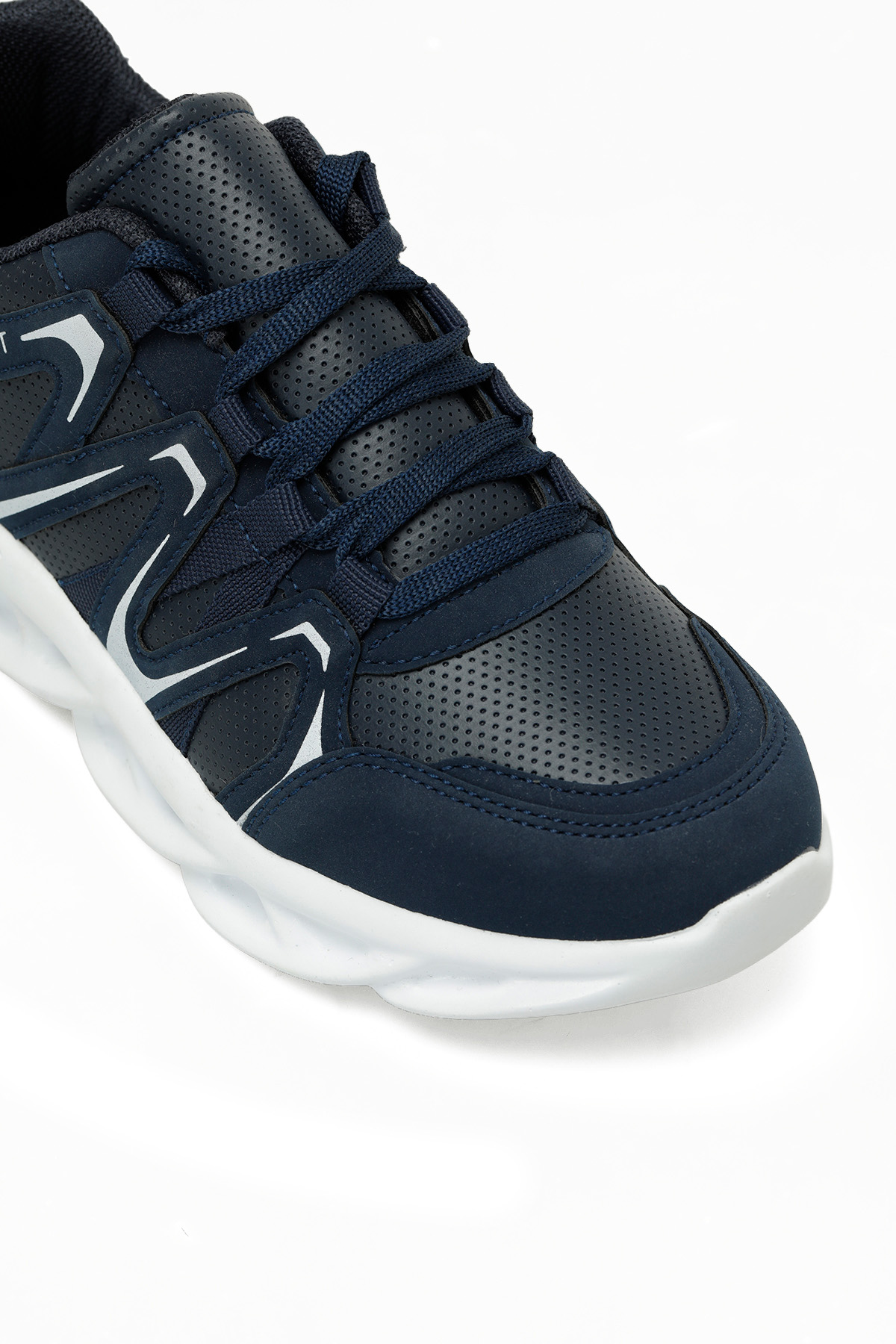 YORGOS G 5PR Lacivert Erkek Çocuk Spor Ayakkabı - Görsel 8