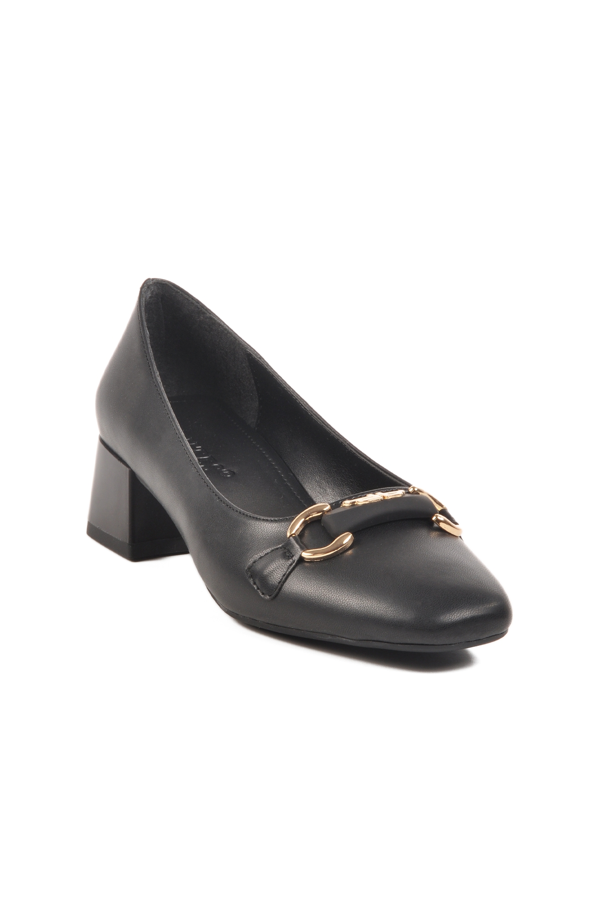 Aspor Siyah Kadın Klasik Topuklu Ayakkabı - Görsel 4
