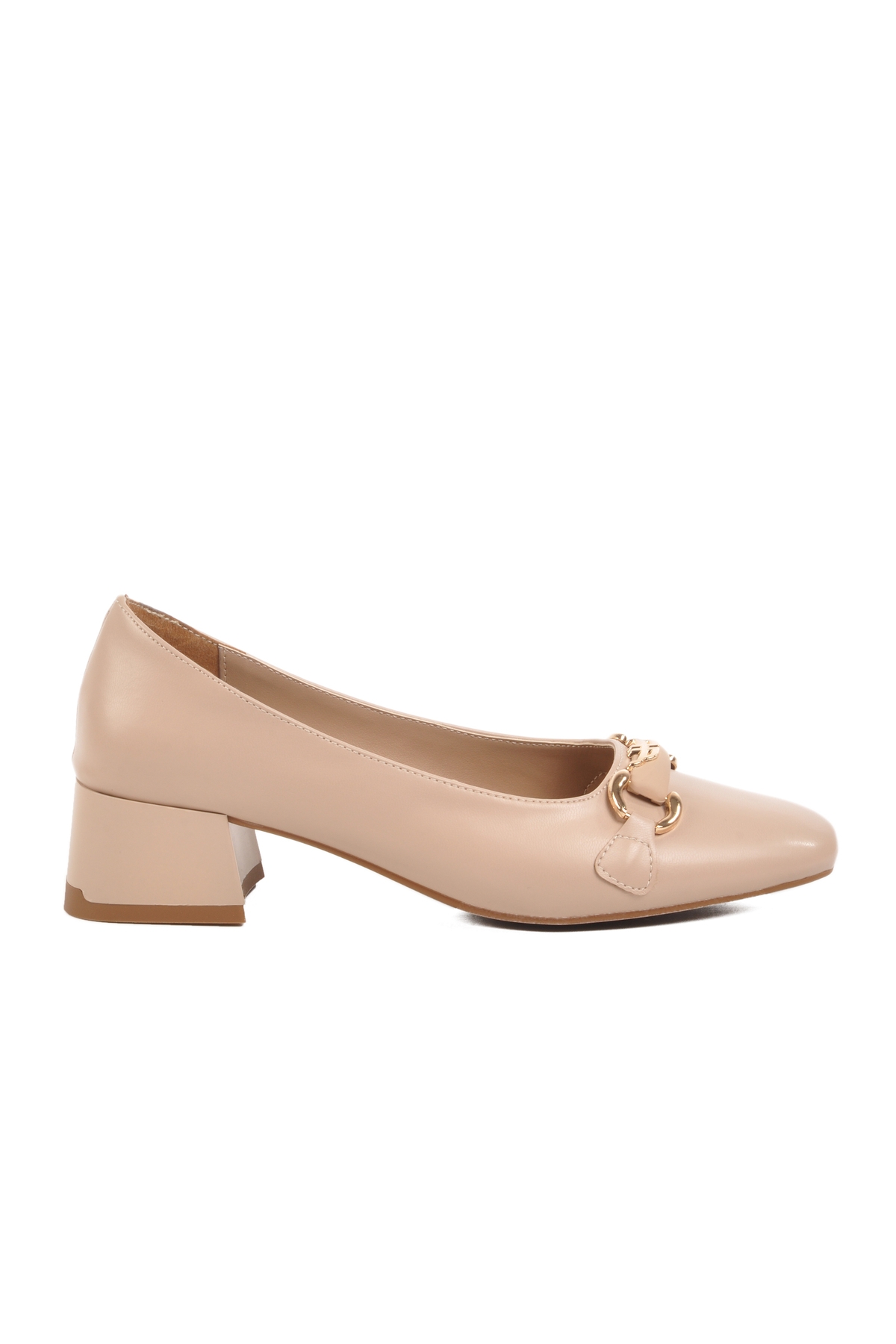 Aspor Bej Kadın Klasik Topuklu Ayakkabı - Görsel 2