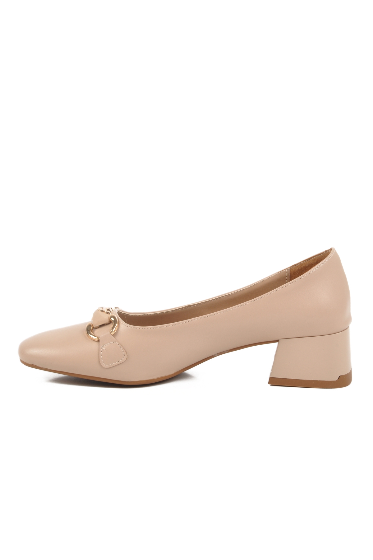 Aspor Bej Kadın Klasik Topuklu Ayakkabı - Görsel 3