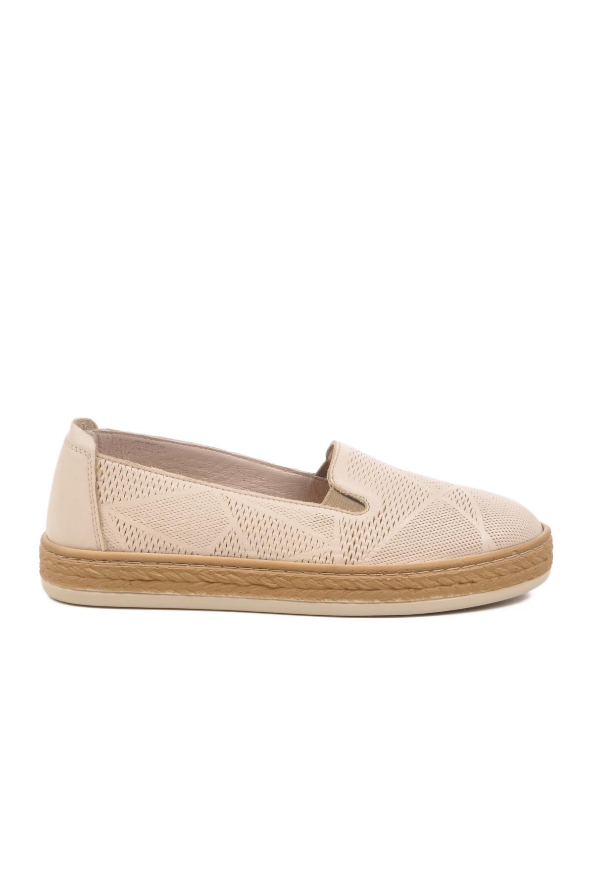 Bej Kadın Günlük Ayakkab F-2036 Z - Görsel 2