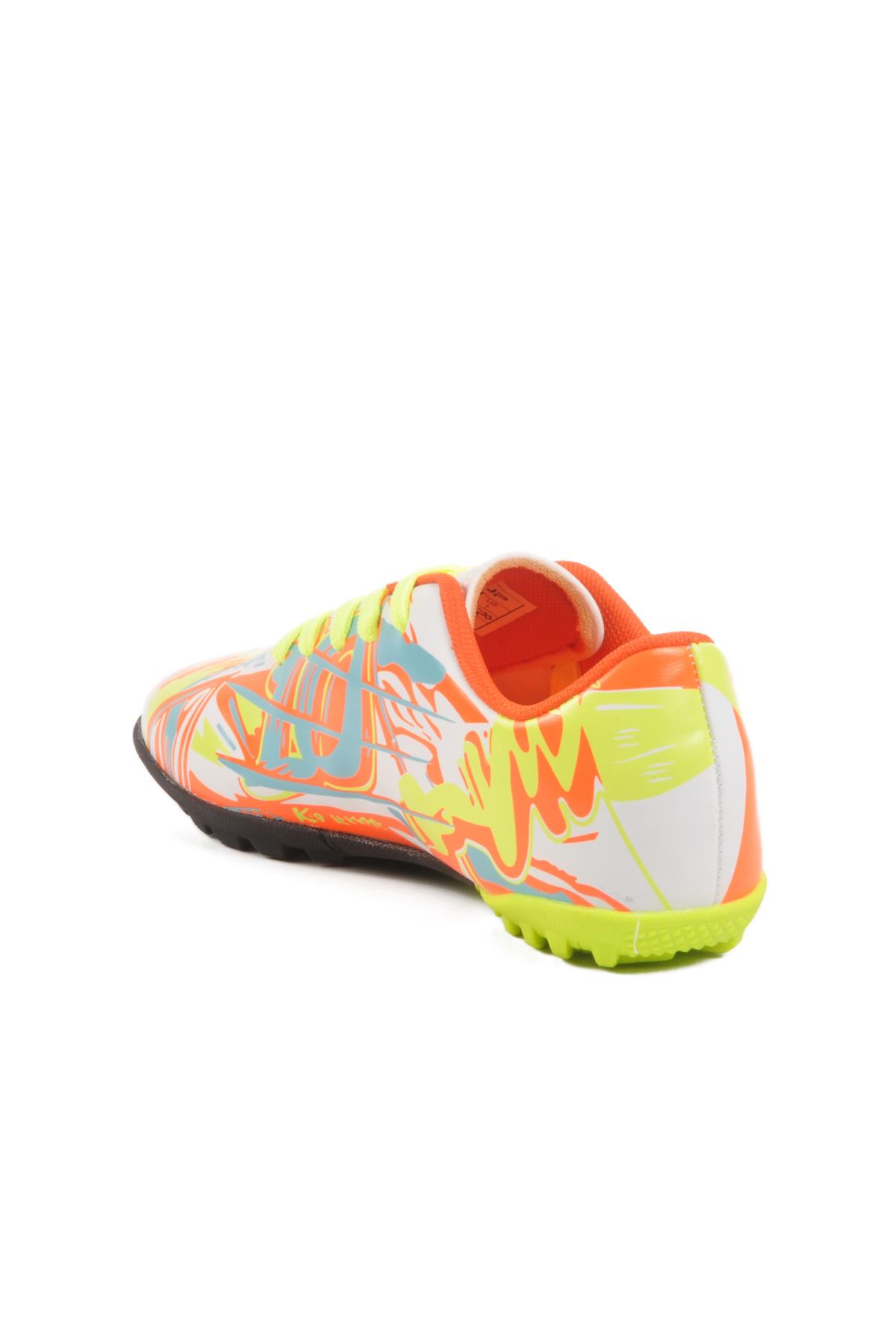 Turuncu Çocuk Halı Saha Ayakkabısı Playup FH-251-145 F - Görsel 5