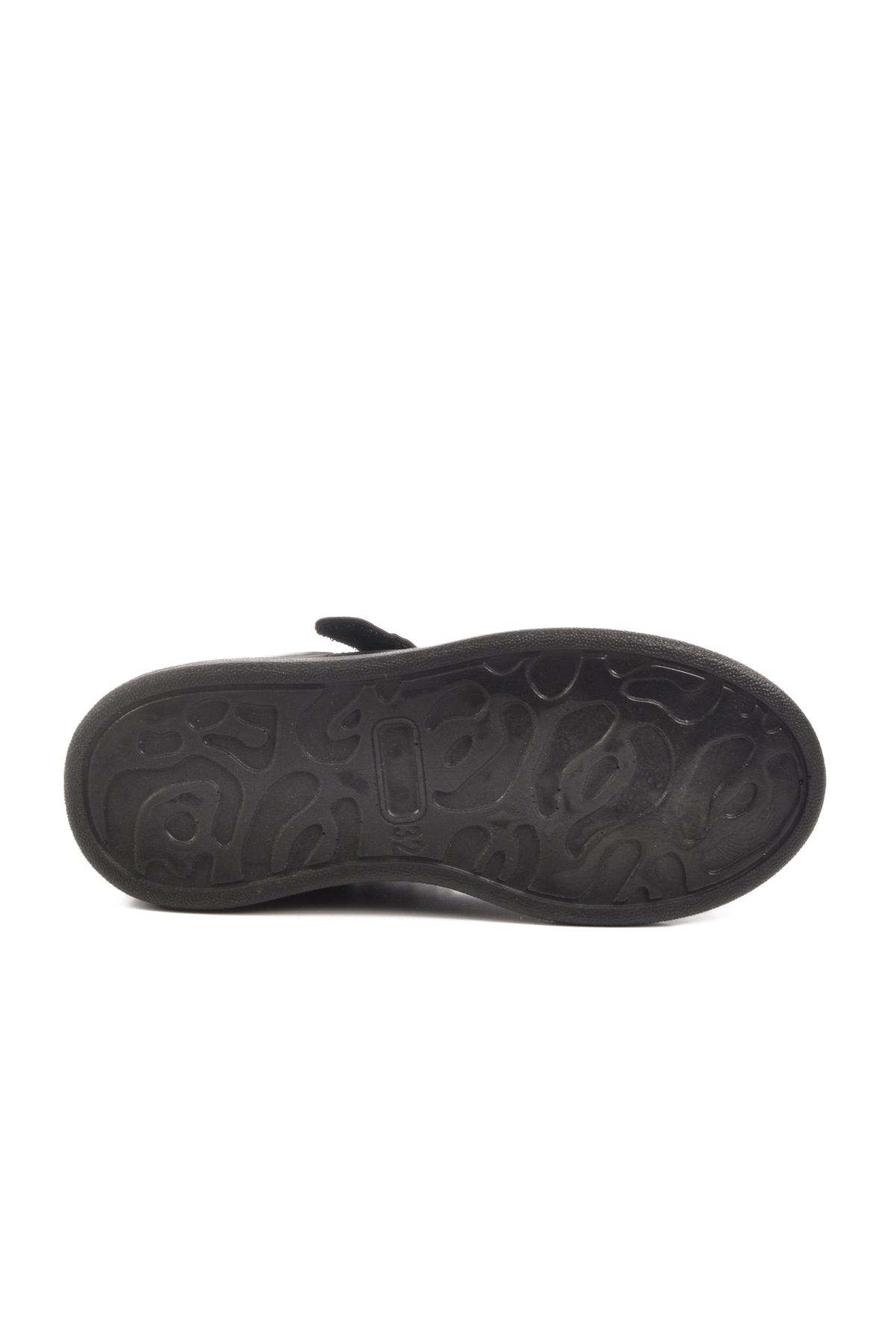 Aspor Siyah Beyaz Cırtlı Bağcık Detaylı Erkek Çocuk Spor Ayakkabı - Görsel 6