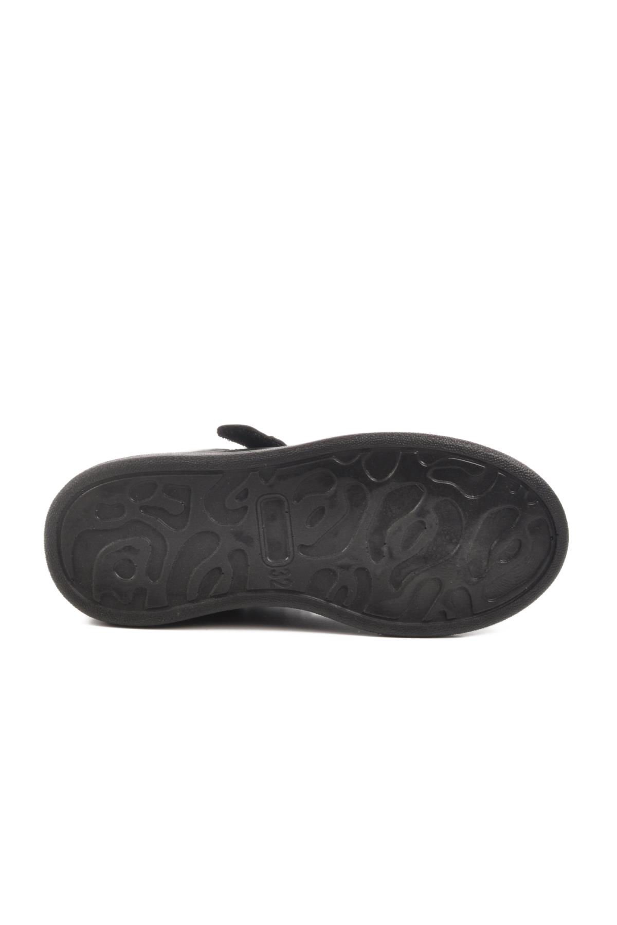 Siyah-Beyaz Çocuk Spor Ayakkabı 160 F - Görsel 6