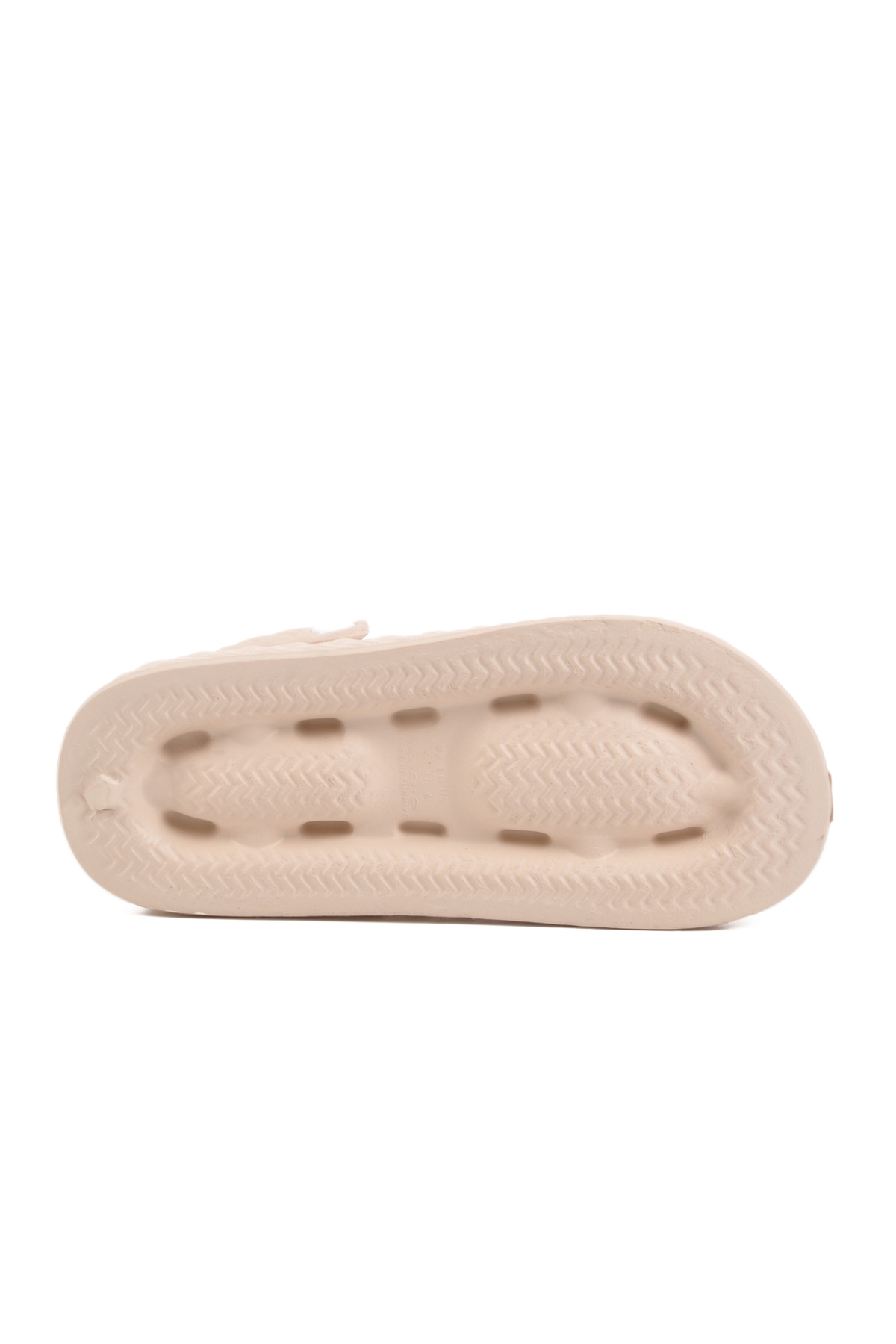 Aspor Ekru Eva Kadın Düz Terlik - Görsel 6