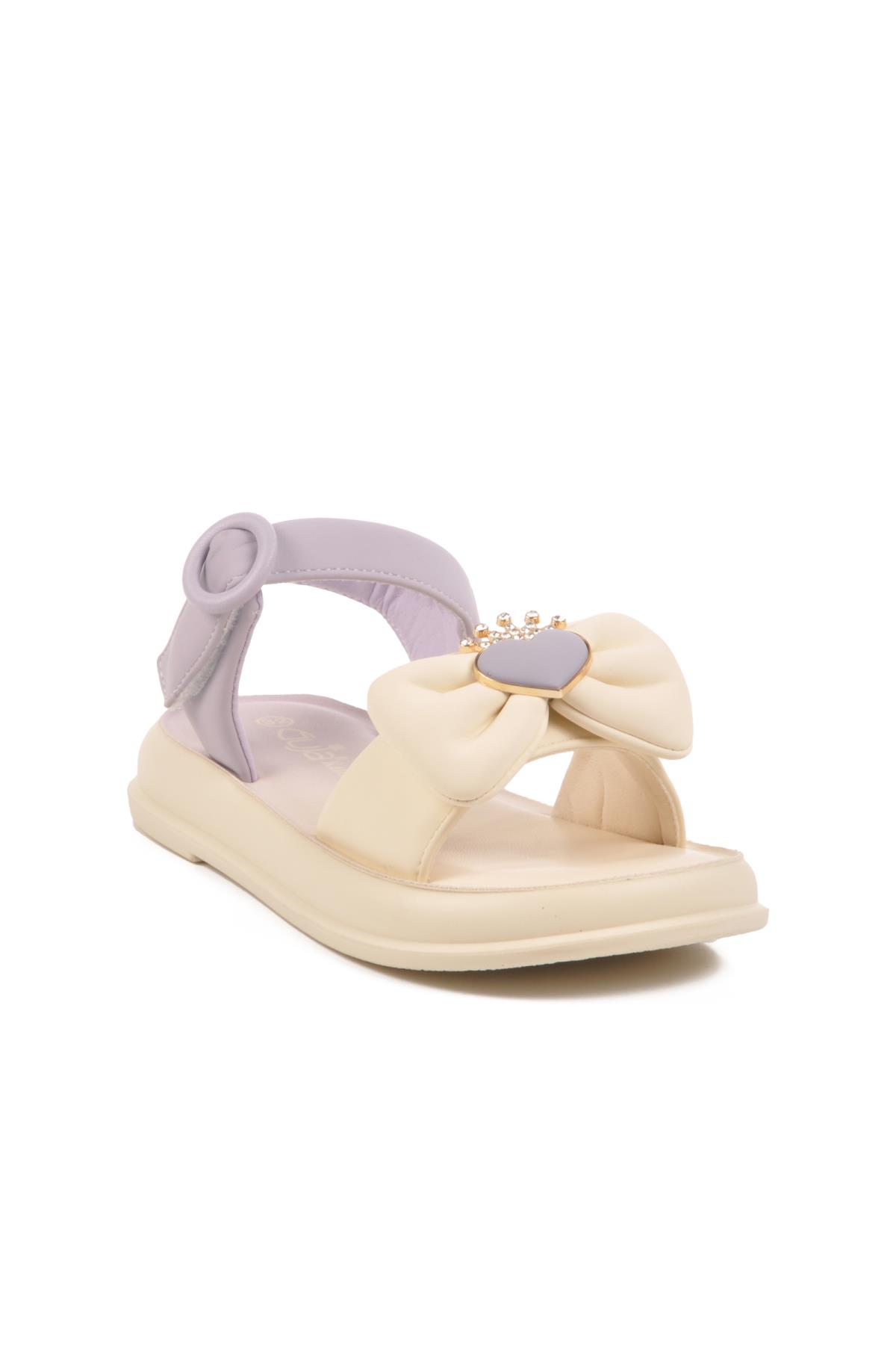 Lila Kız Çocuk Sandalet 25Y600-5 F - Görsel 2