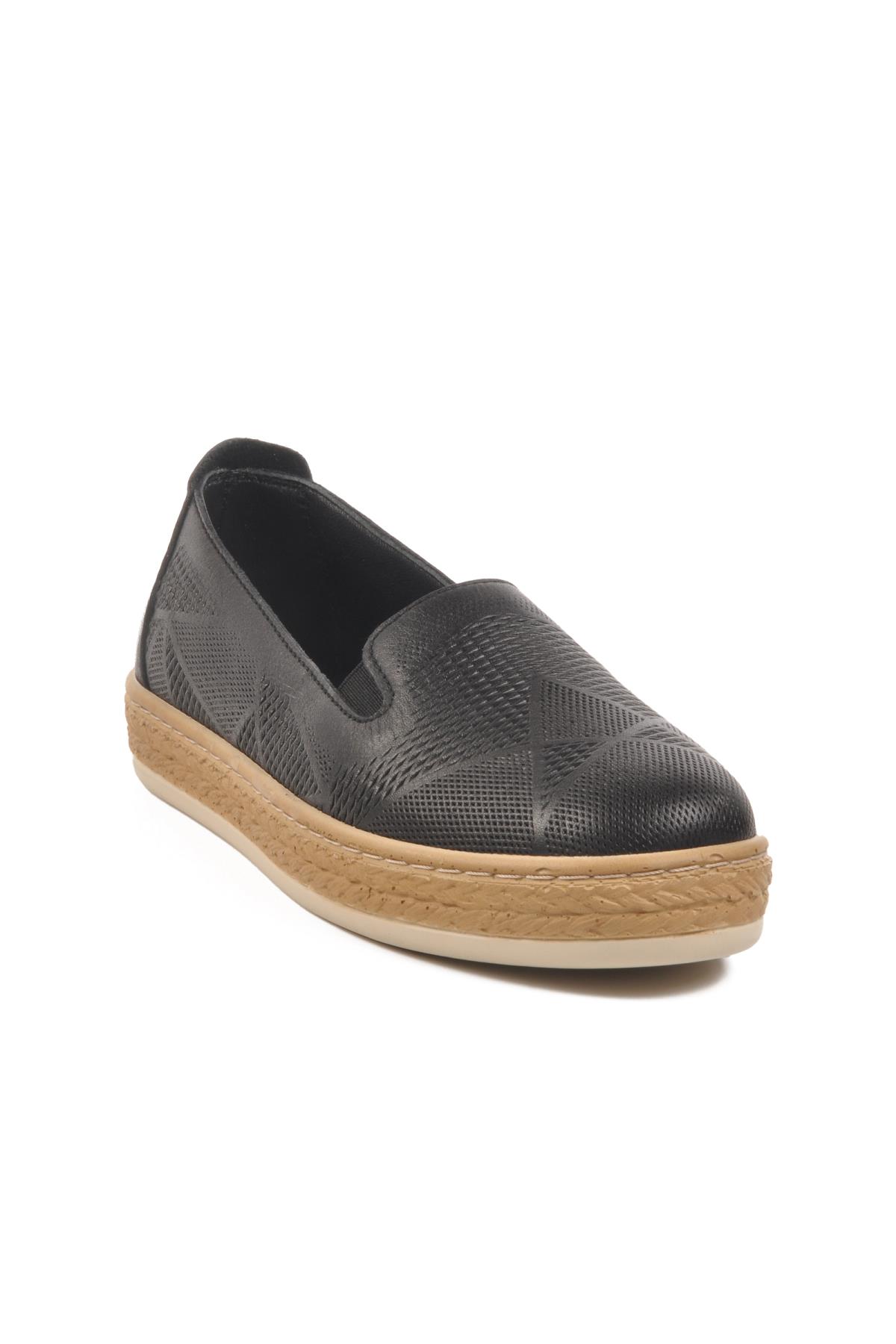 Siyah Kadın Günlük Ayakkabı F-2036 Z - Görsel 2