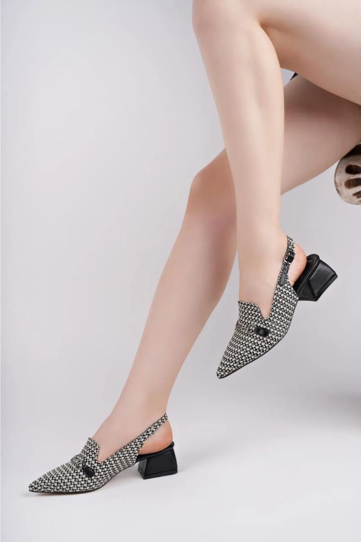 Sprs 03274 Kadın Klasik Topuklu Ayakkabı - Görsel 3