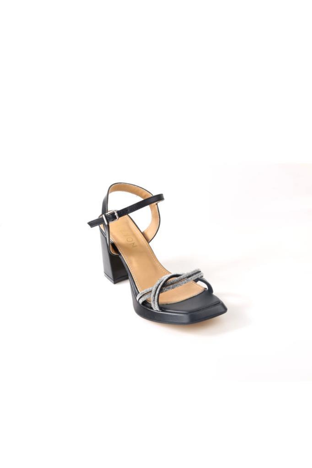 Wzy 02708 9 Cm Topuklu Kadın Sandalet Ayakkabı - Görsel 2