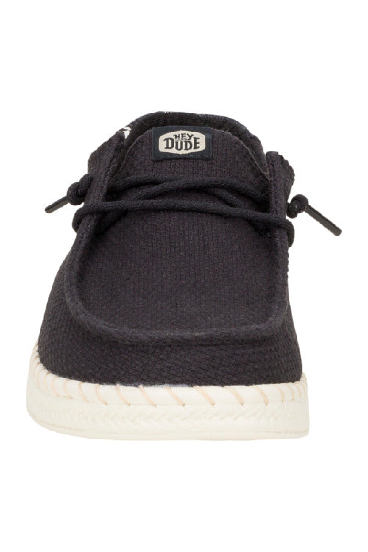 43681 Wendy Espadrille Woven Siyah Kadın Ayakkabı - Görsel 4