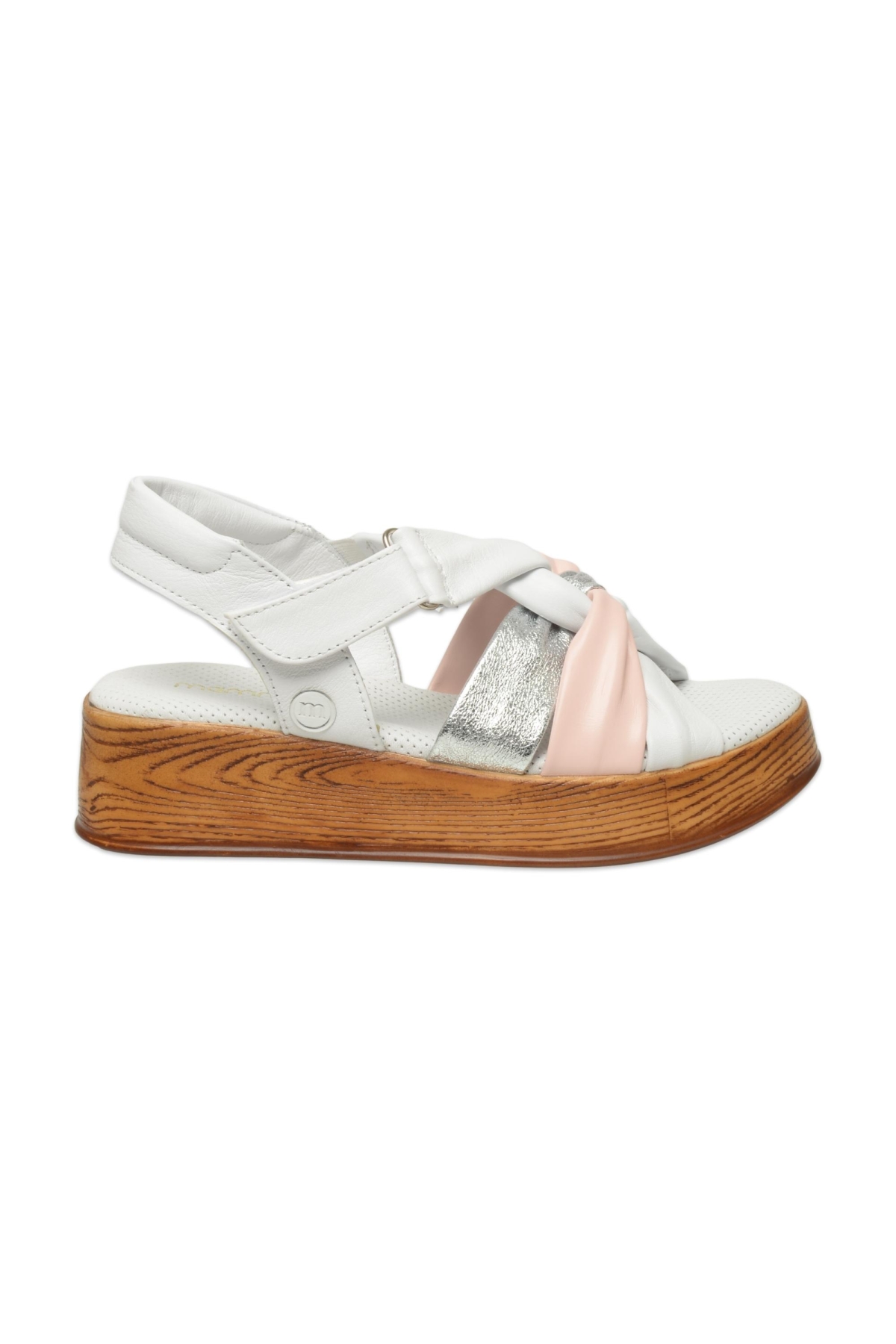 D25Ys-5115Z Günlük Beyaz Kadın Sandalet - Görsel 3
