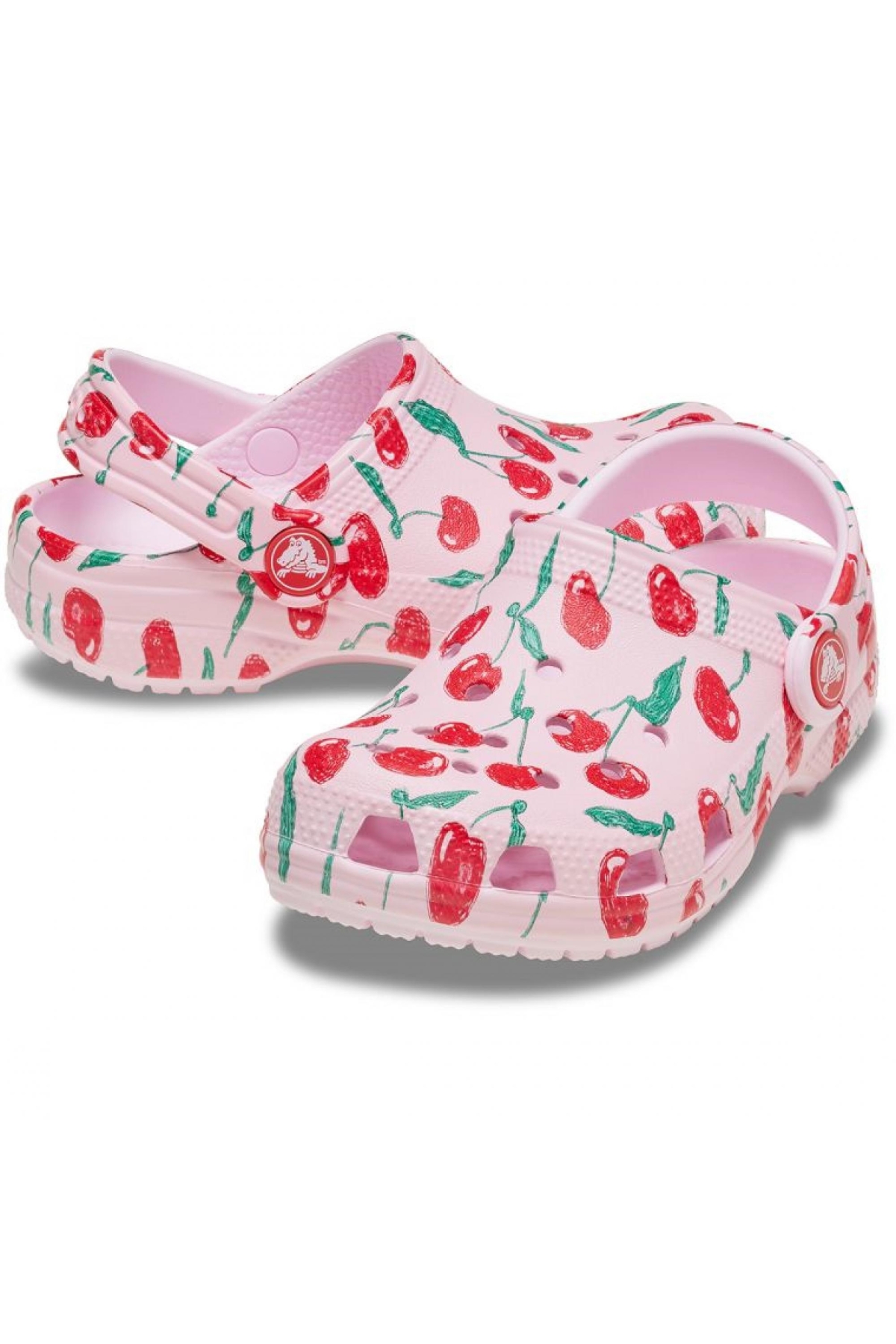 211020 Classic Fresh Fruits Clog K Pembe Çocuk Terlik - Görsel 5