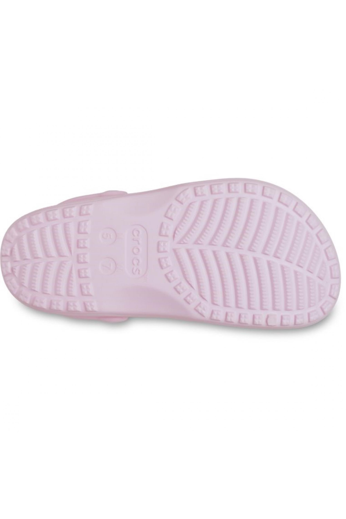 210927 Classic Floral Cut Out Clog Pembe Unisex Terlik - Görsel 6