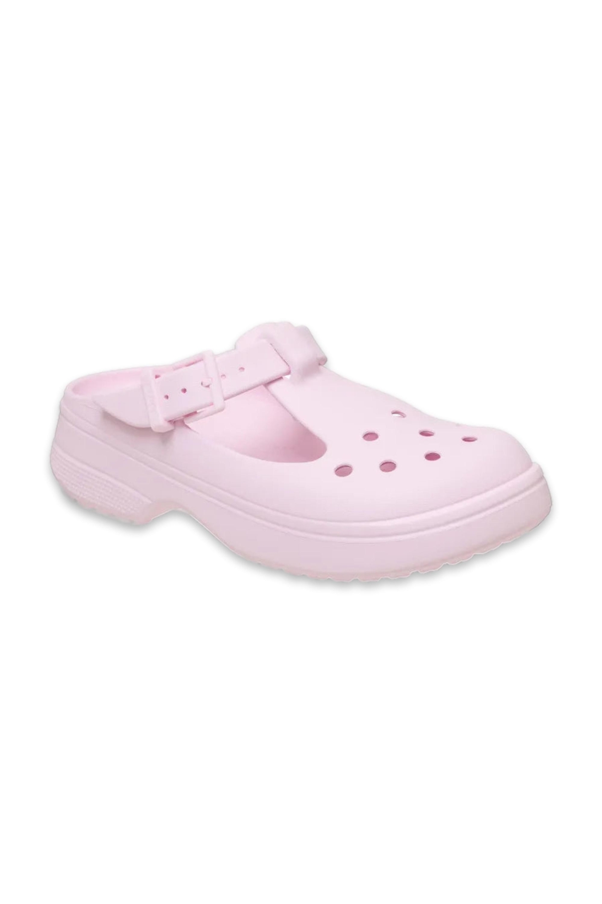 210581 Classic Mary Jane Clog Pembe Unisex Terlik - Görsel 2