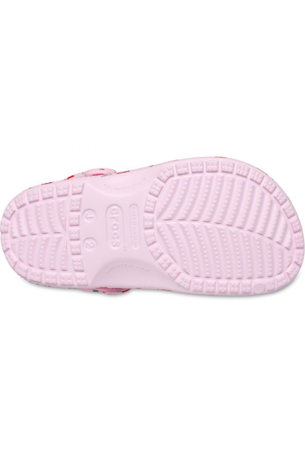 211170 Classic Fresh Fruits Clog T Pembe Çocuk Terlik - Görsel 6
