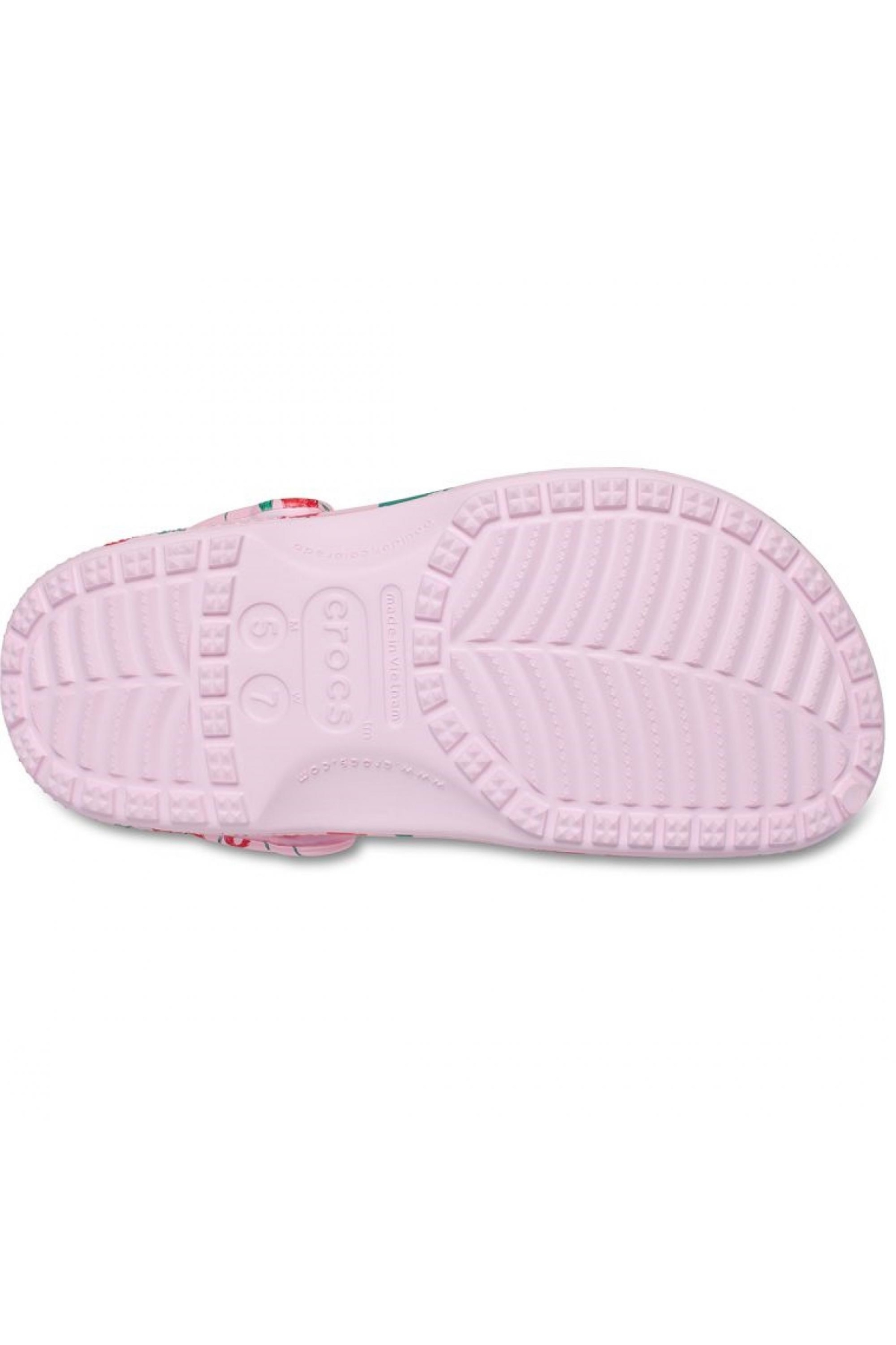 211008 Classic Fresh Fruits Clog Pembe Unisex Terlik - Görsel 6
